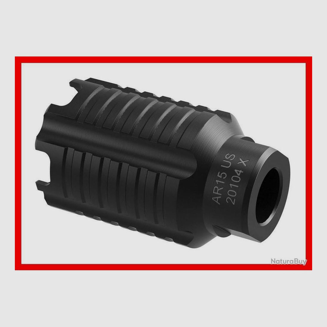 Compensator Anti Blast Clawgear - Kaliber 223 - Gewinde 1/2X28 UNEF - Rückstoß- und Blitzreduzierung, Bild 2 von 5