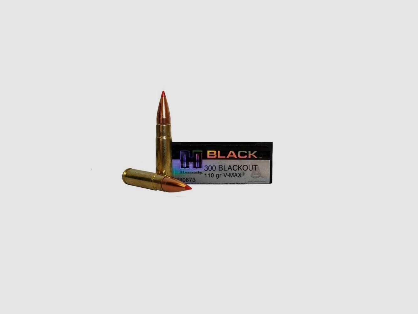 Hornady Black .300 Blackout 110gr V-Max, image 1 sur 2