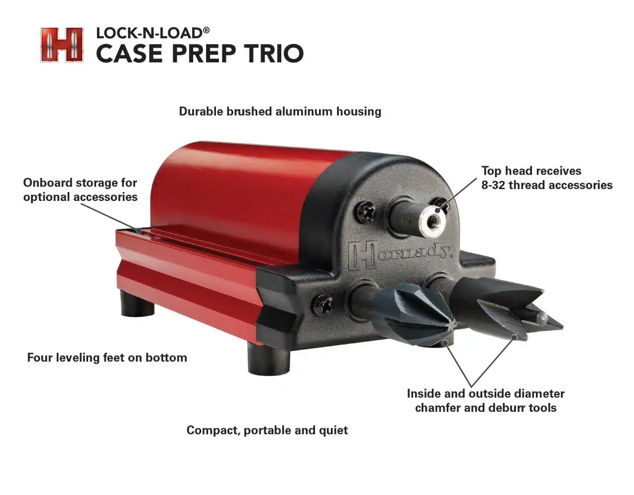 Hornady Lock-N-Load Case Prep Trio, immagine 2 di 2