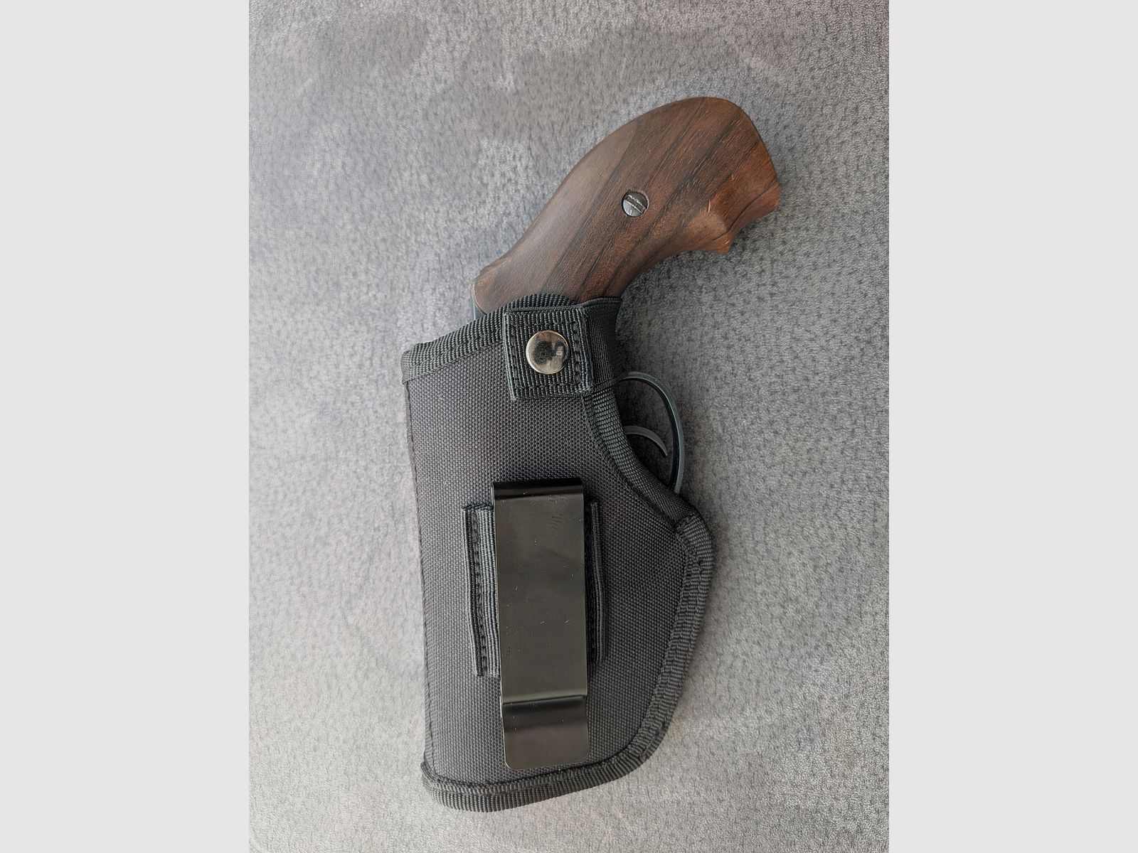 ME 38 Compact - Revolver - alte PTB 542 - 9mm Knall - Holzgriff - SSW