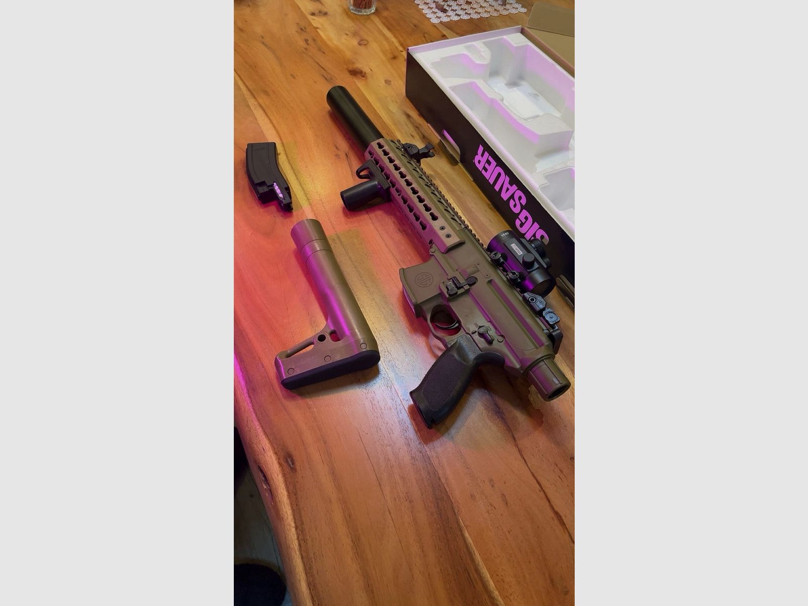 Sig Sauer MCX CO2 Gewehr 4,5 mm Diabolo – Gebraucht (Defekt) – Wie neu!