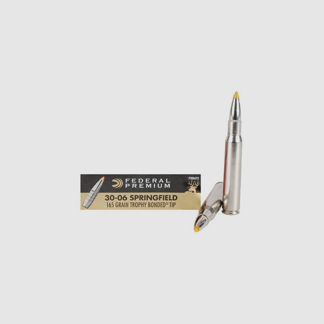 Federal Premium Trophy Bonded Tip .30-06 Sprg. 165GR 20 cartouches