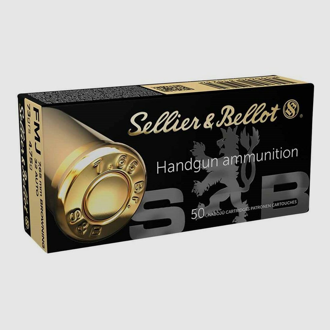 Sellier & Bellot S&B FMJ 73 grs - 50 pcs