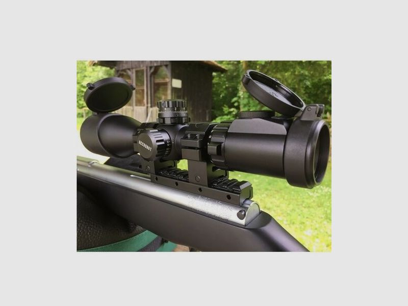 UTG Accushot Compact 3-12x44 Mira Iluminado