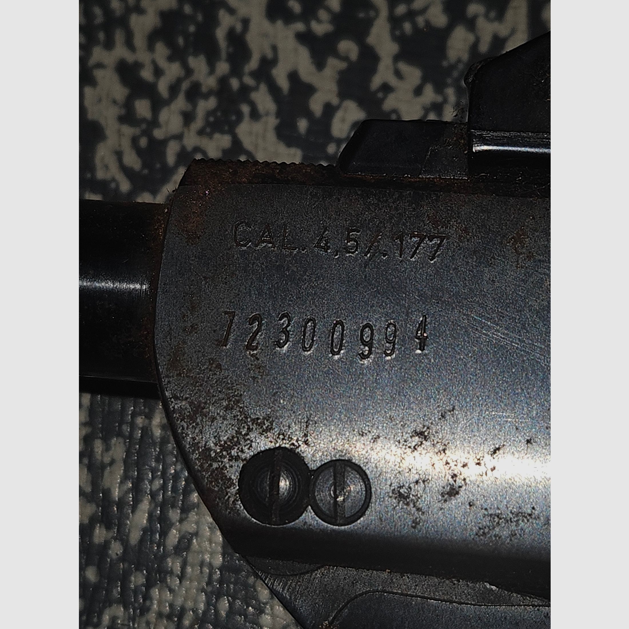 Diana Mod. 35 carabine à air – rareté AVANT 1970 avec numéro de série – 50 ans inutilisée