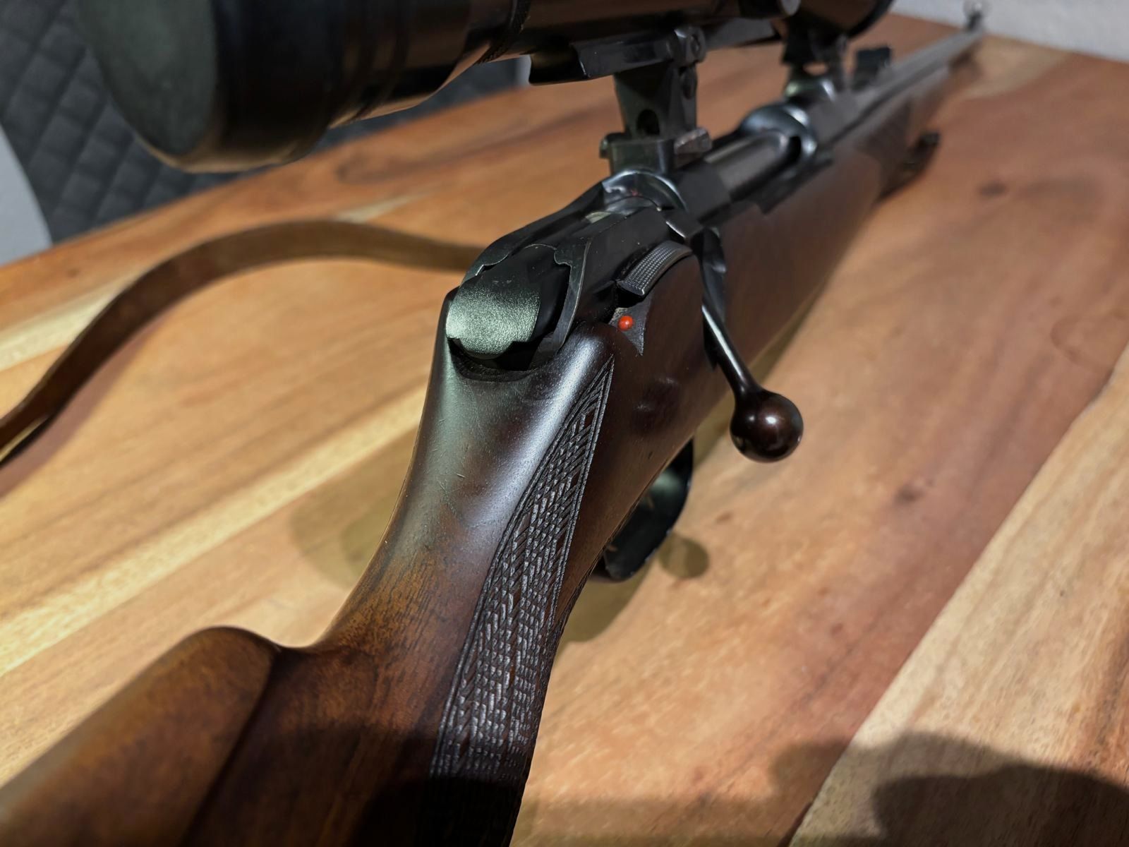 Krico 700 repeating rifle 7x64 repeater + optics + magazine