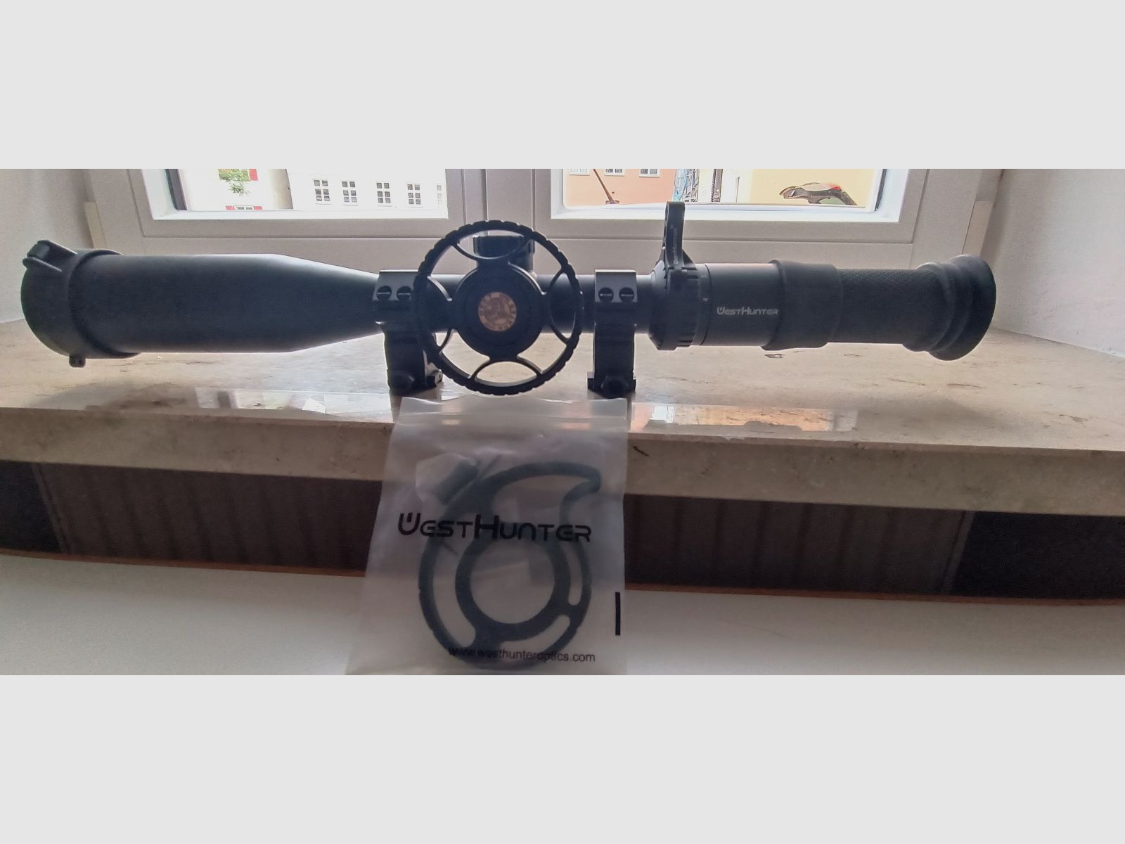 West Hunter Zielfernrohr 4-16x44 Jagd 11mm 22mm Schiene pcp