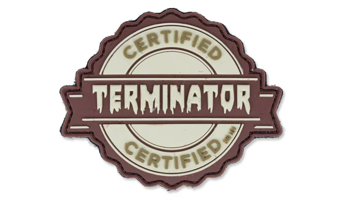 Naszywka 3D - Terminator - Coyote - 101 Inc., zdjęcie 1 z 2