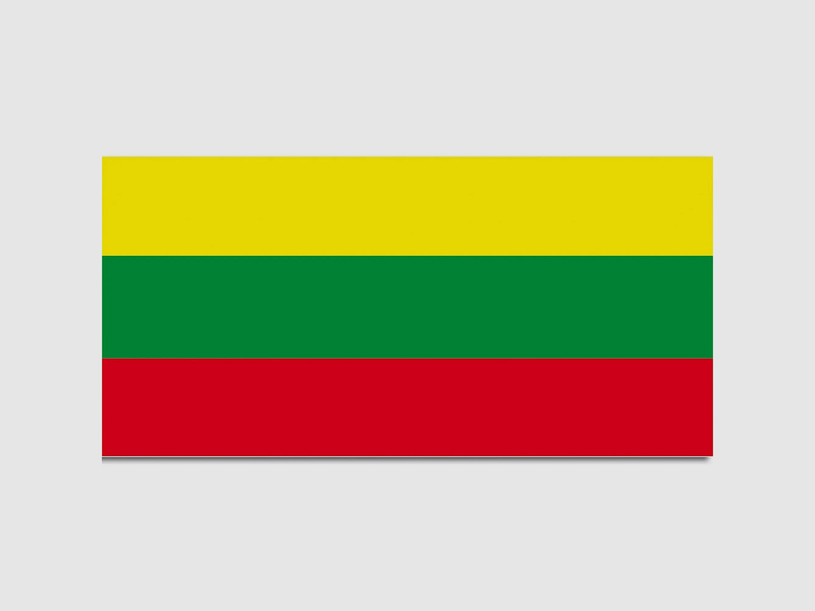 Unbekannt Flagge Litauen
