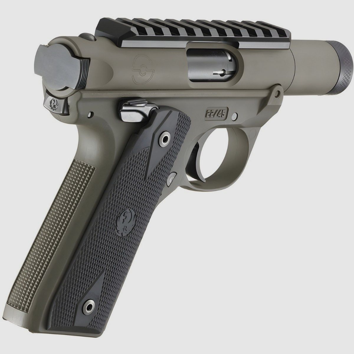 Ruger Mark IV 22/45 Tactical 3" - OD Green - 40182, zdjęcie 5 z 9