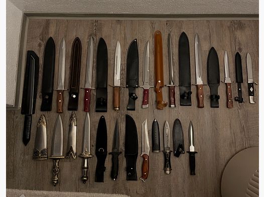 Konvolut Messer