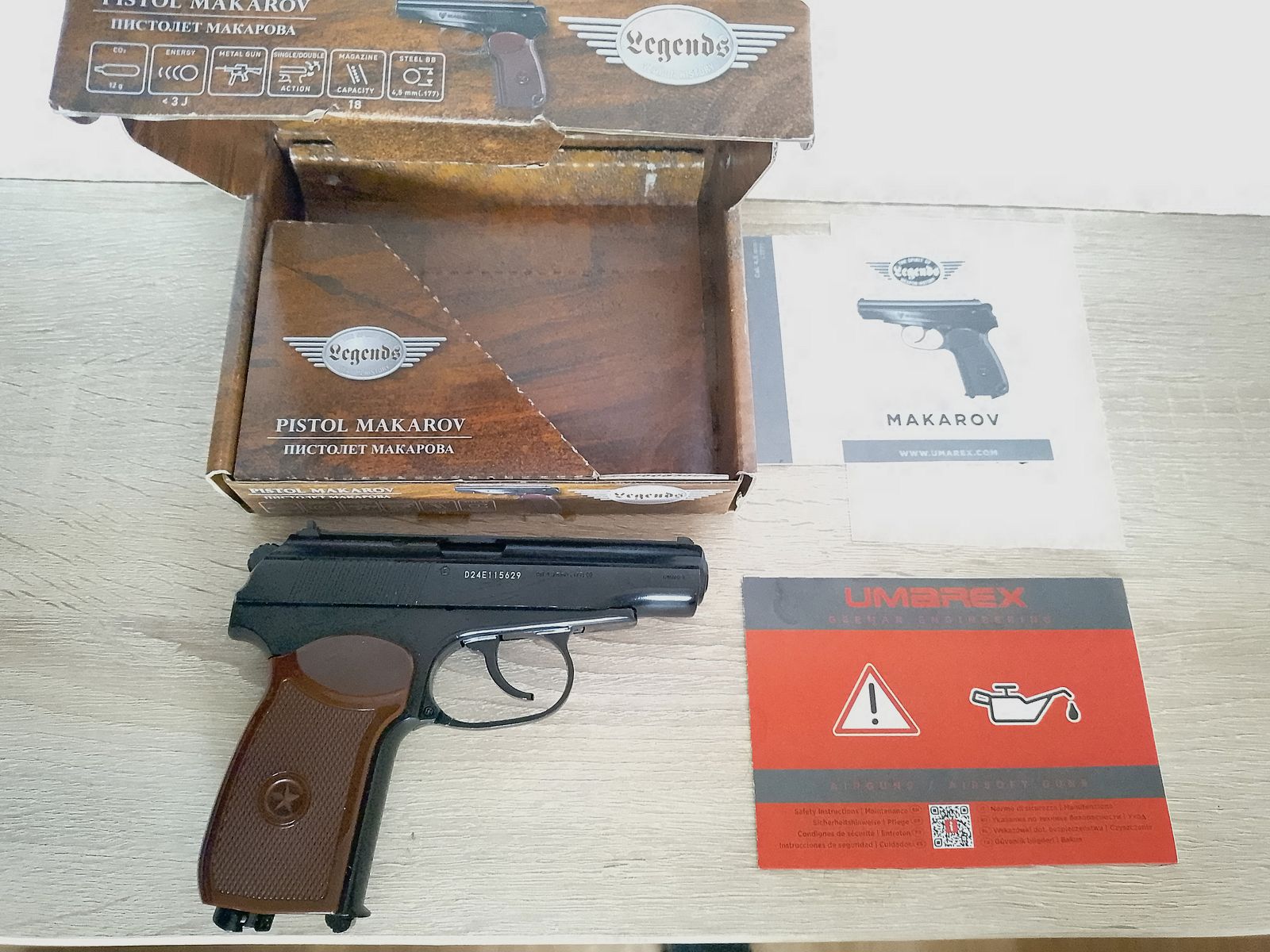 Makarov  CO 2  Pistole