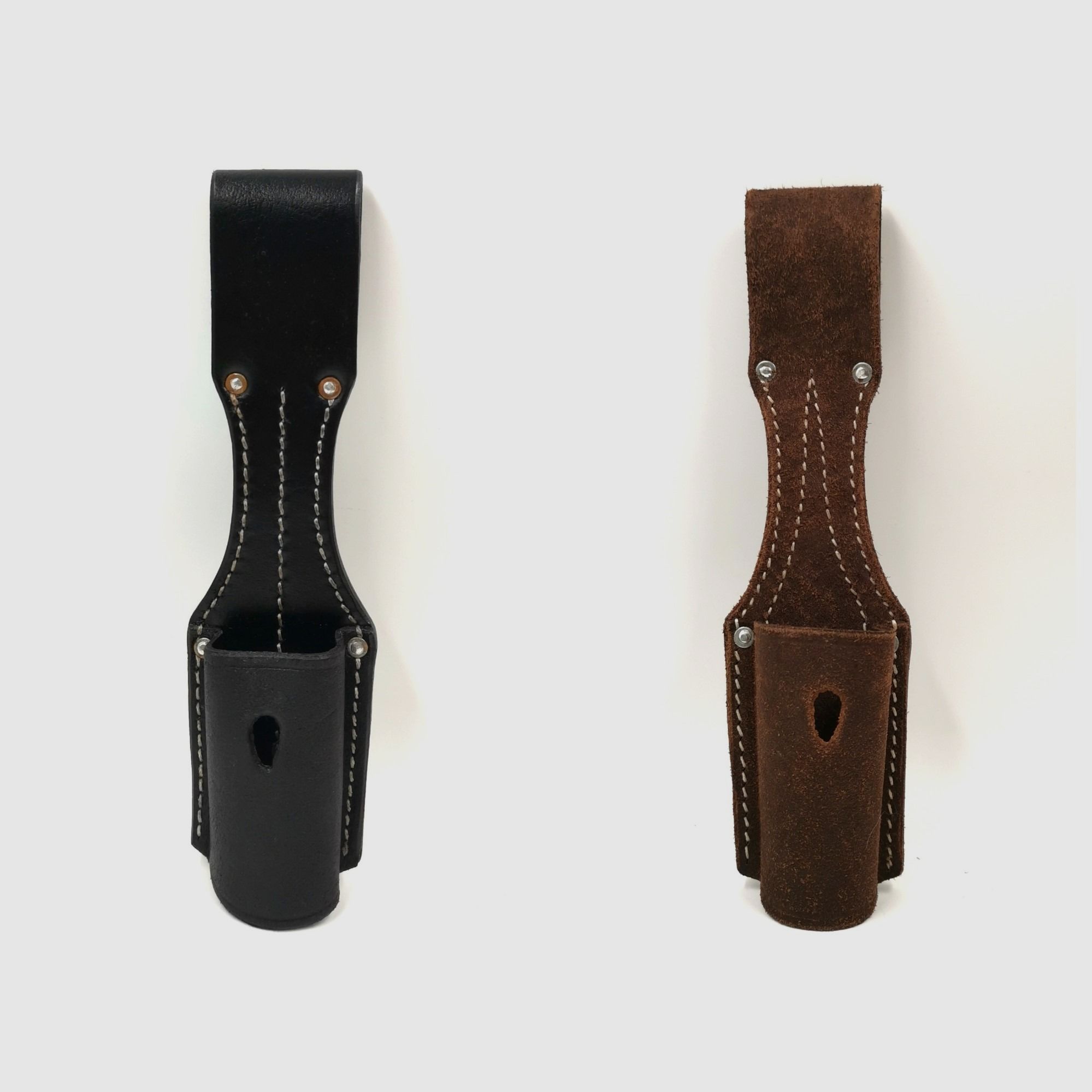 Bayonet shoe 98k LEATHER (REPRO) k98 WWII belt shoe side bayonet pouch black / brown Wehrmacht WW