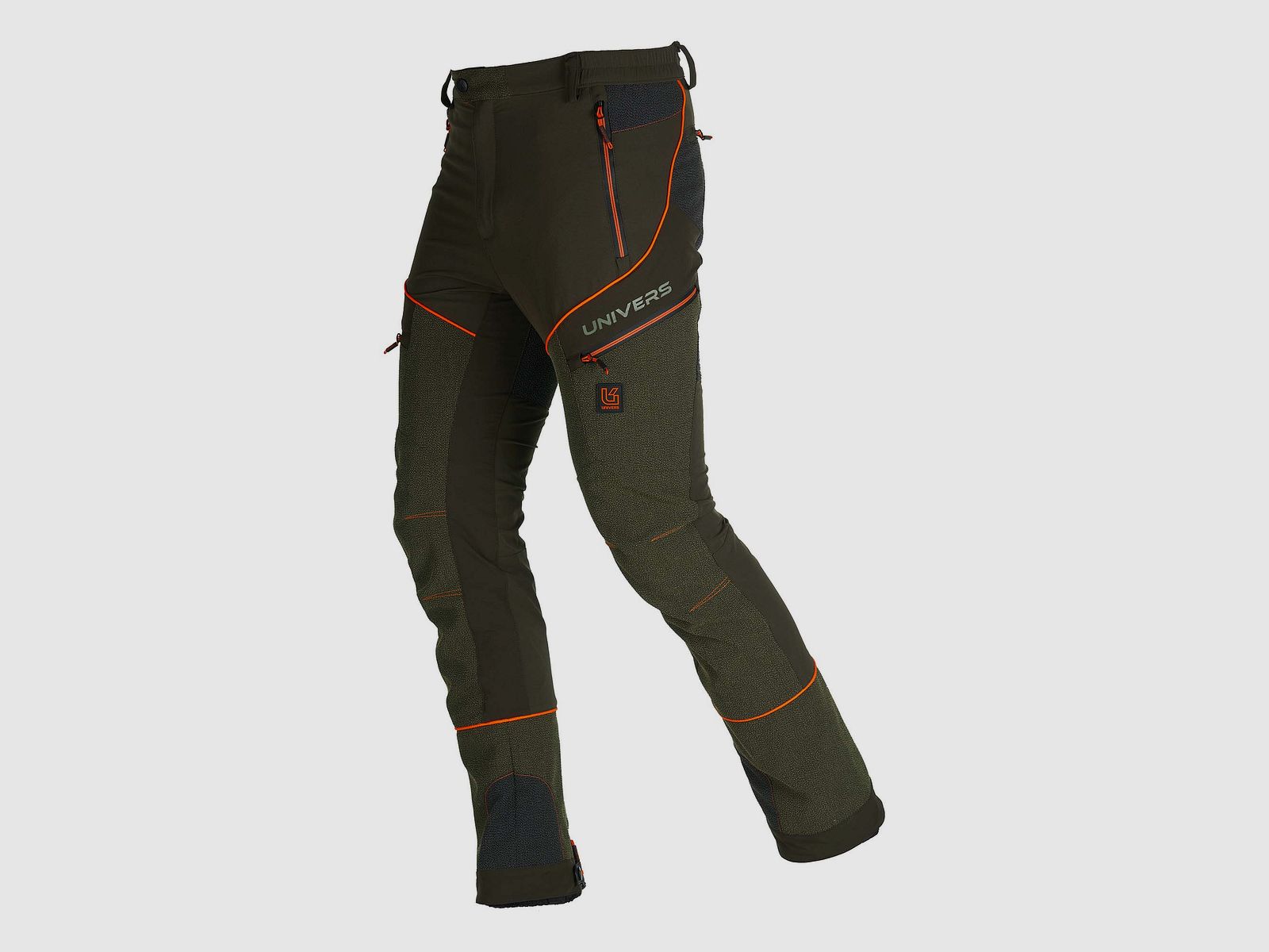 UNIVERS PANTALONE RACER CORDURA GRÜN/ORANGE, Bild 17 von 28