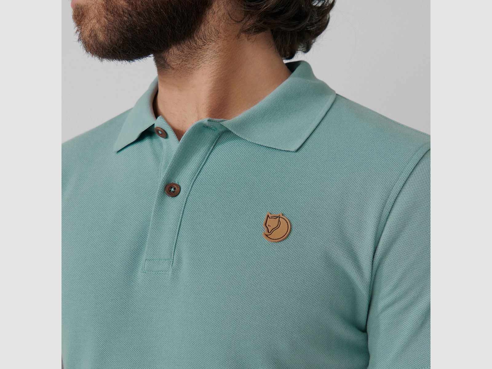 Fjallraven Övik Poloshirt M Dawn Blue, Bild 7 von 7