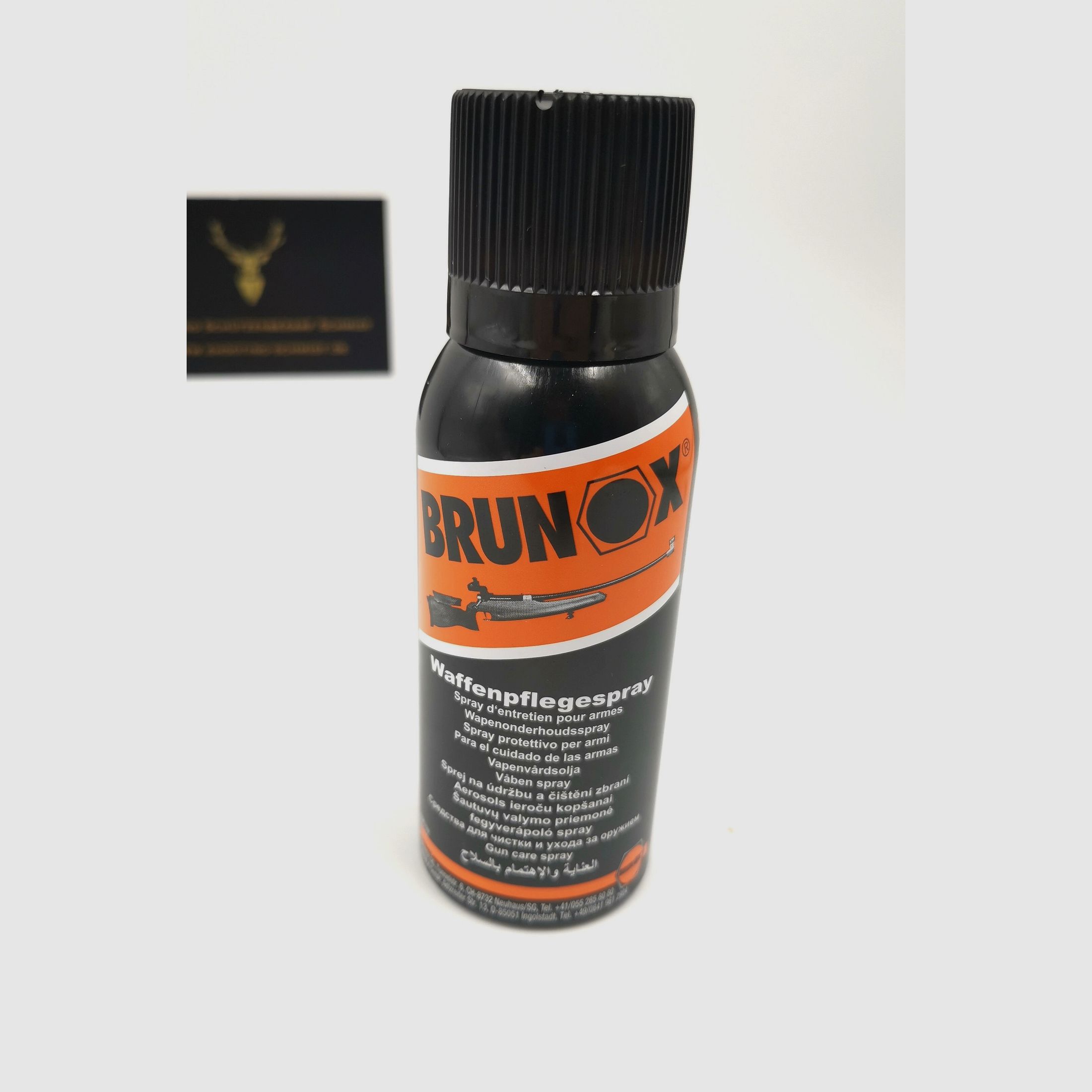 Brunox Waffenpflegespray 300ml Waffenpflege & Reiniger Reinigungsspray Spray Jagd Sport Sammlerwaffe