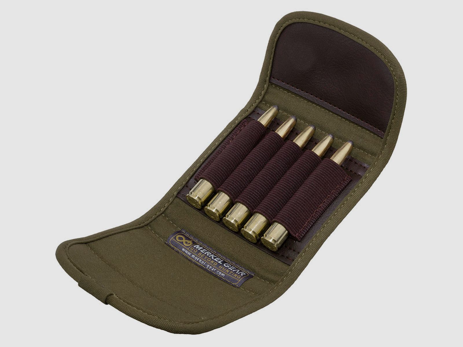 Merkel GEAR 2006574 Patronenetui 5 Schuss