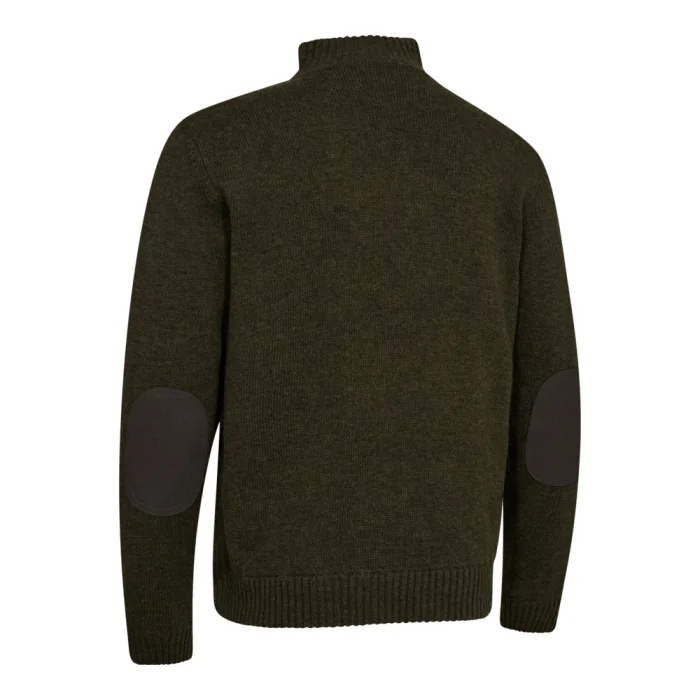 Sweter DEERHUNTER Finley 1/2-Zip Knit - Woodland Melange (8711-339), zdjęcie 2 z 3