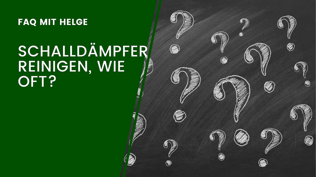 Wie oft muss man einen Schalldämpfer reinigen? - FAQ mit Helge - Frag den Büchsenmacher