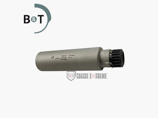 Schalldämpfer B&T RBS QDR Kal. 7,62mm für Flammschutz Rotex IIA