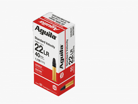 AGUILA STANDARD VELOCITY .22LR - 50 PATRONEN