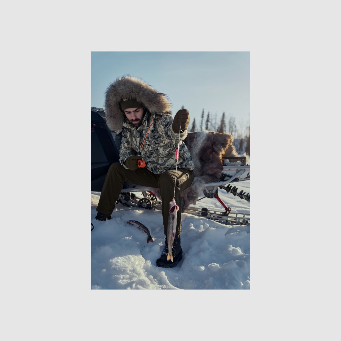 Härkila One camo HWS dunjakke, billede 6 af 7