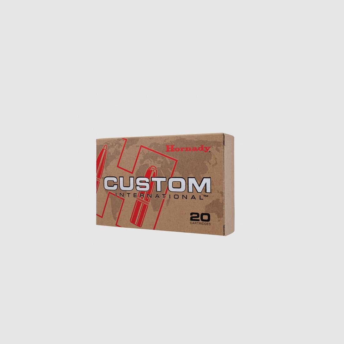 HORNADY CUSTOM INTERNATIONAL - 8x57IS - 12,6 G. / 195 GRS. 20 CARTOUCHES