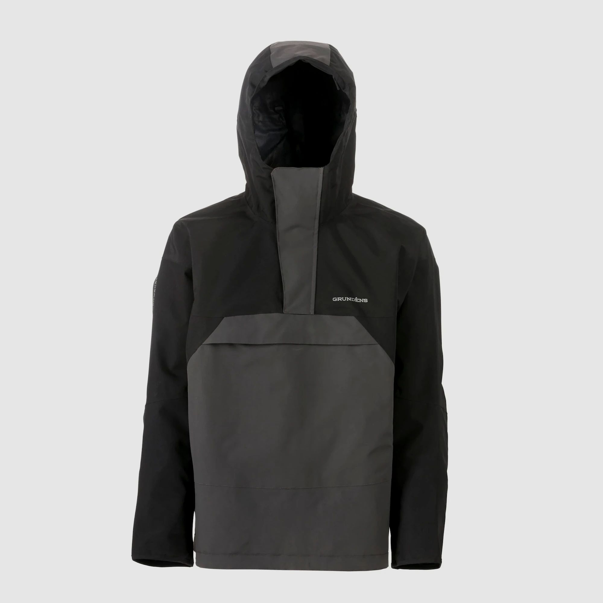 Grundens Full Share Anorak Black / Grey, S