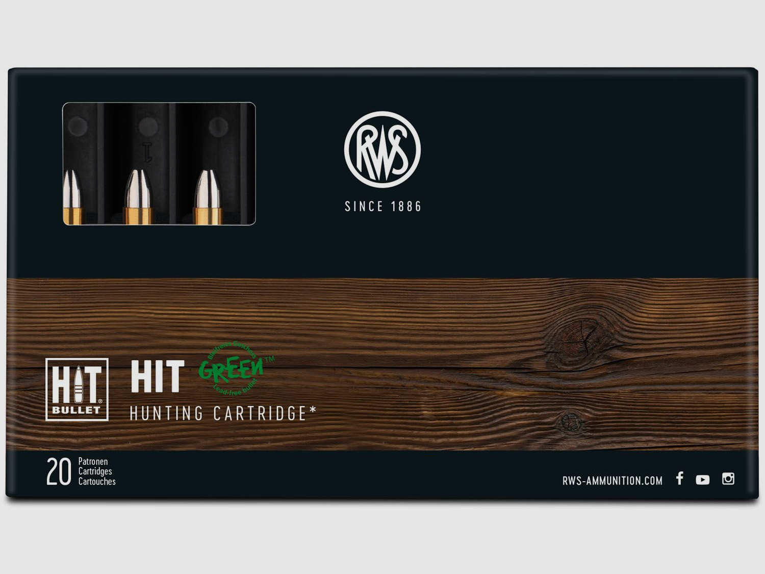 RWS Hit Kal. 22 Hornet - 2,6g / 40gr