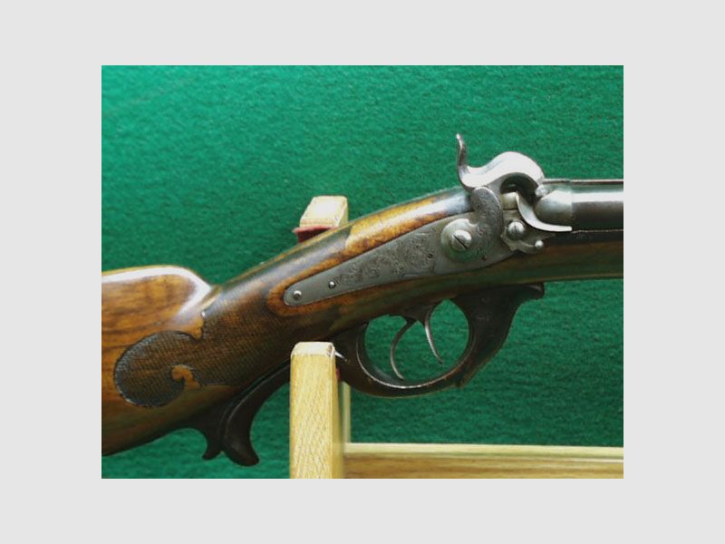 Jacob Wunderlich double-barreled percussion gun