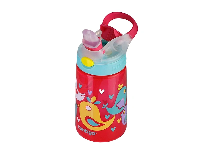 Contigo Gizmo Flip Kinderbecher 0,42 l Cherry Blossom Love Birds (2095139), Bild 3 von 8