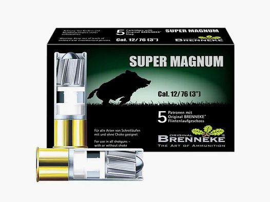 Brenneke SuperMagnum - 39,0g - 5 Stk