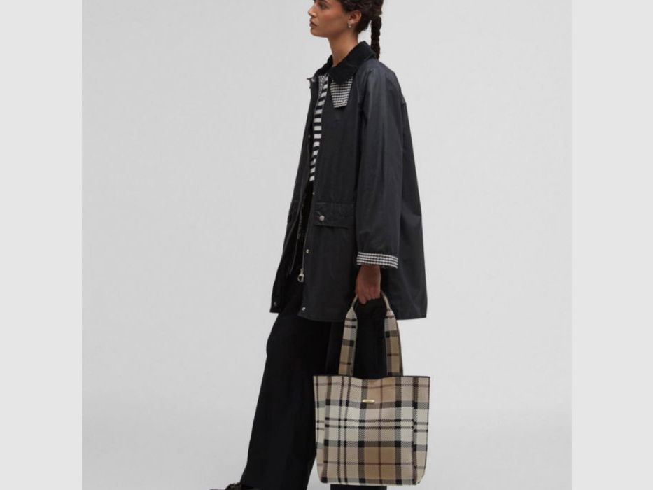 Barbour D-Umhängetasche Layla Shopper Tartan | rosewood tartan, Bild 11 von 12