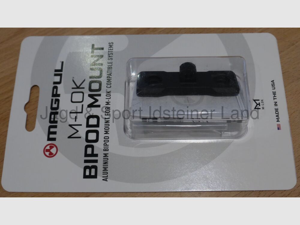 MAGPUL MAG609-BLK, adaptador para bípode, sistema M-Lock