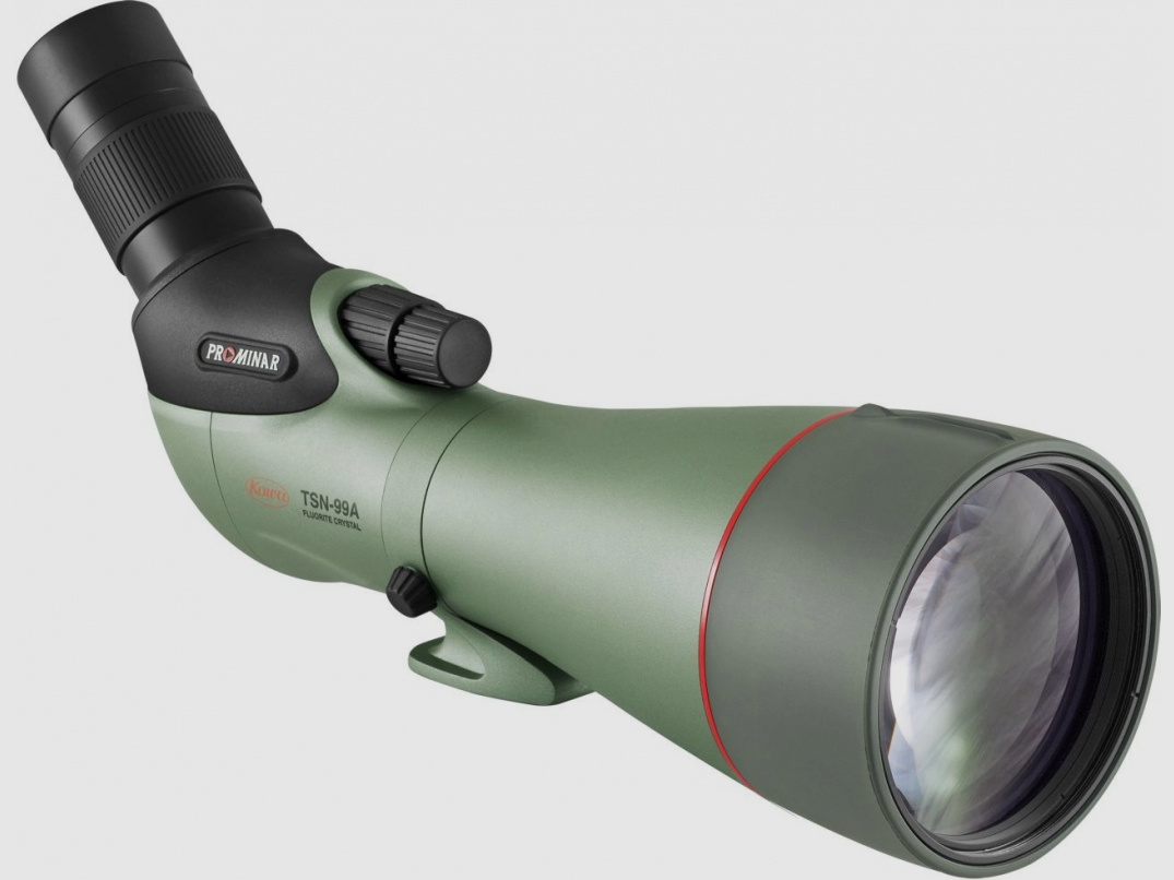 Kowa KOWA TSN-99A 99mm PROMINAR Spotting Scope + TE-11WZ II (Angled View)