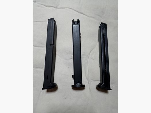 Caliber 43 magazines de rechange 3 x magazines originaux pour pistolet marqueur RAM x50 APS cal .43