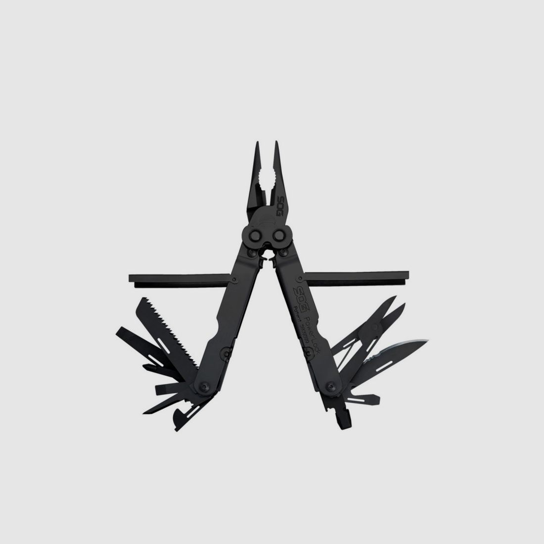 SOG Powerlock Eod - Ciseaux - Oxyde Noir - Étui en Nylon