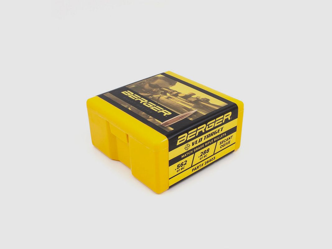 BERGER BULLETS – VLD TARGET 6,5MM .264″ DIA | 130GR | 100ST, Bild 1 von 2