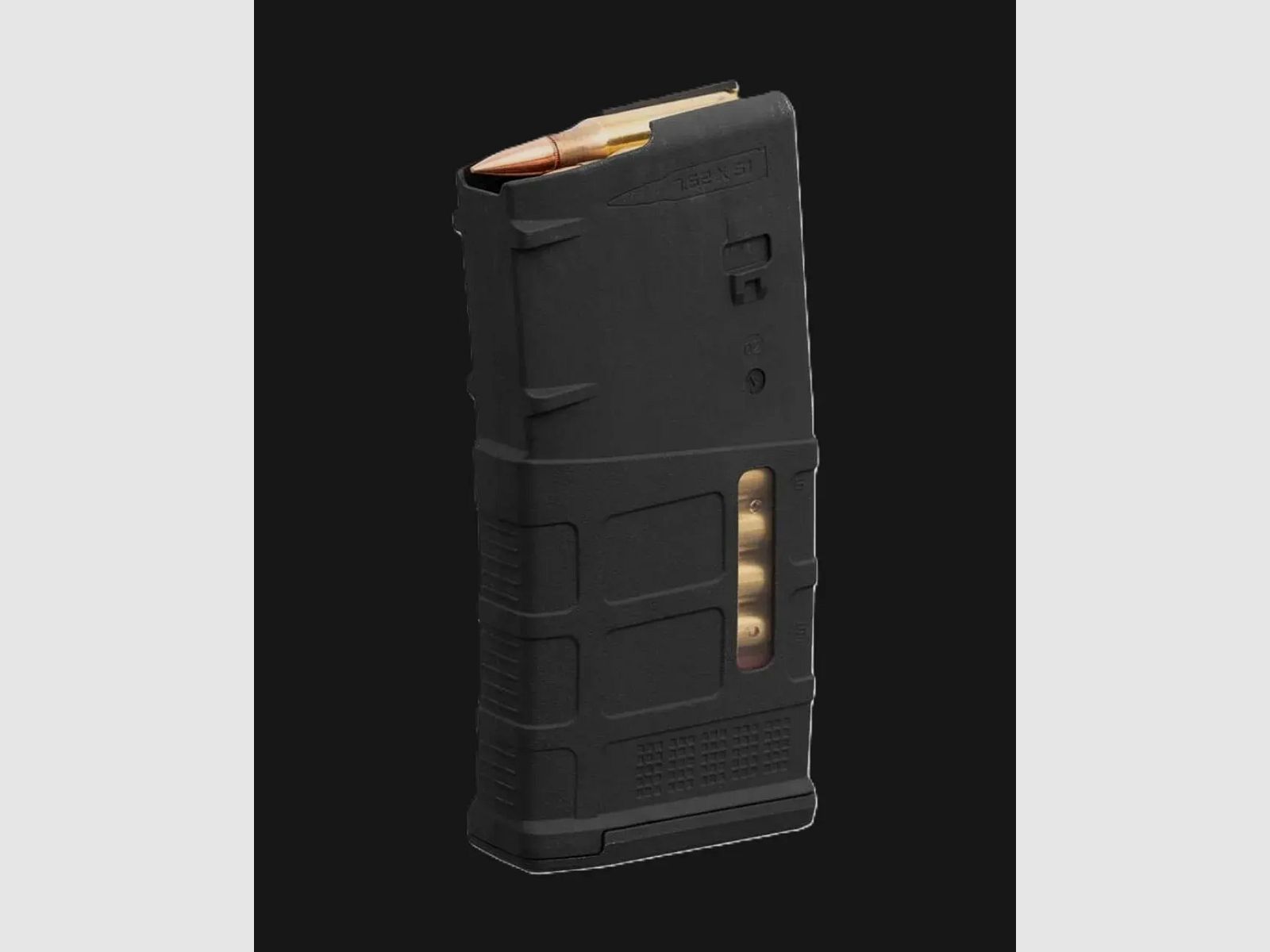 MAGPUL, PMAG 20 LR/SR GEN M3 Window, .308, Czarny, zdjęcie 1 z 2