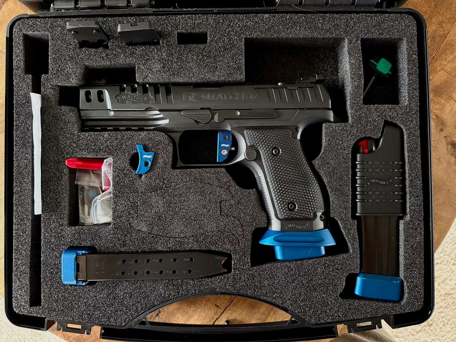 Walther Q5 Match SF Expert 9mm Luger – Telaio in acciaio - Ottime condizioni – solo 1800 €, immagine 4 di 4