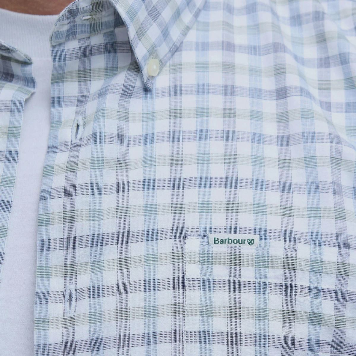 BARBOUR Ravenfield Overhemd Regular Fit Marineblauw