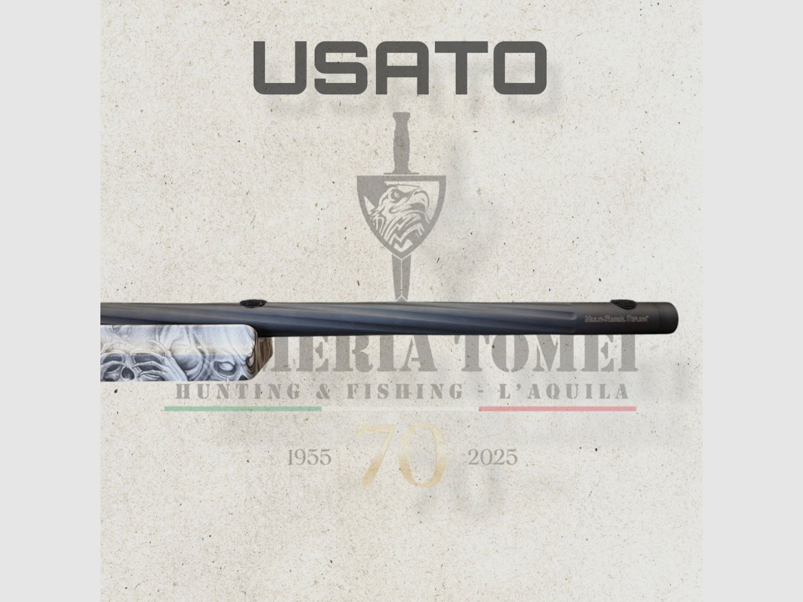 USED – RIFLE – SABATTI MOD. TLD WHITE FLUTED cal. 308 Win, image 4 of 7
