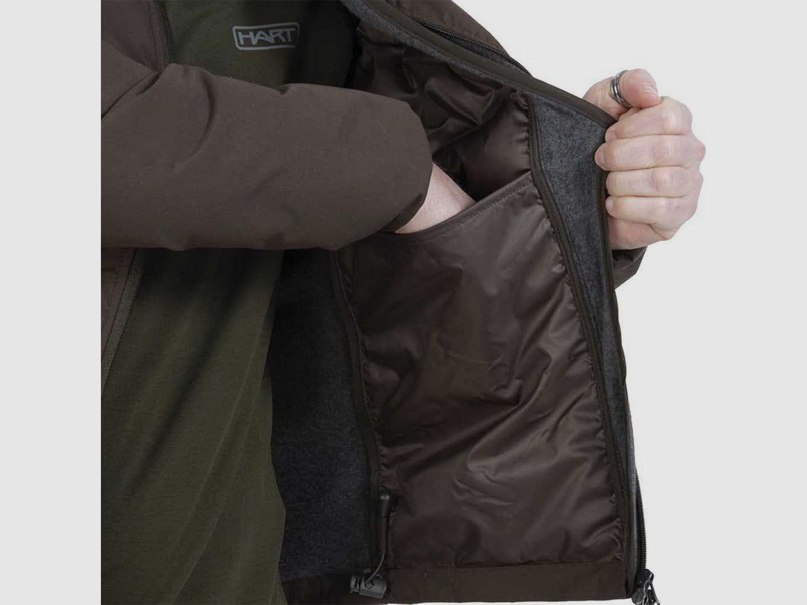Hybridjacke Hart Hunting Senda-j mit Kapuze, Bild 5 von 5