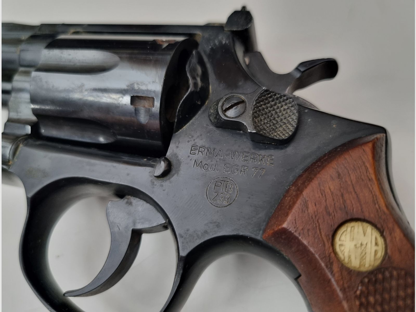 Blank firing revolver Erma EGR 77 9mm blank