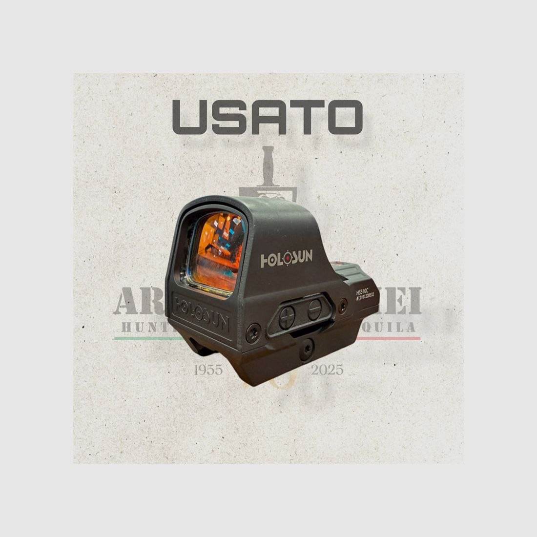 USED – RED DOT – HOLOSUN – HS510C 2MOA, image 5 of 7