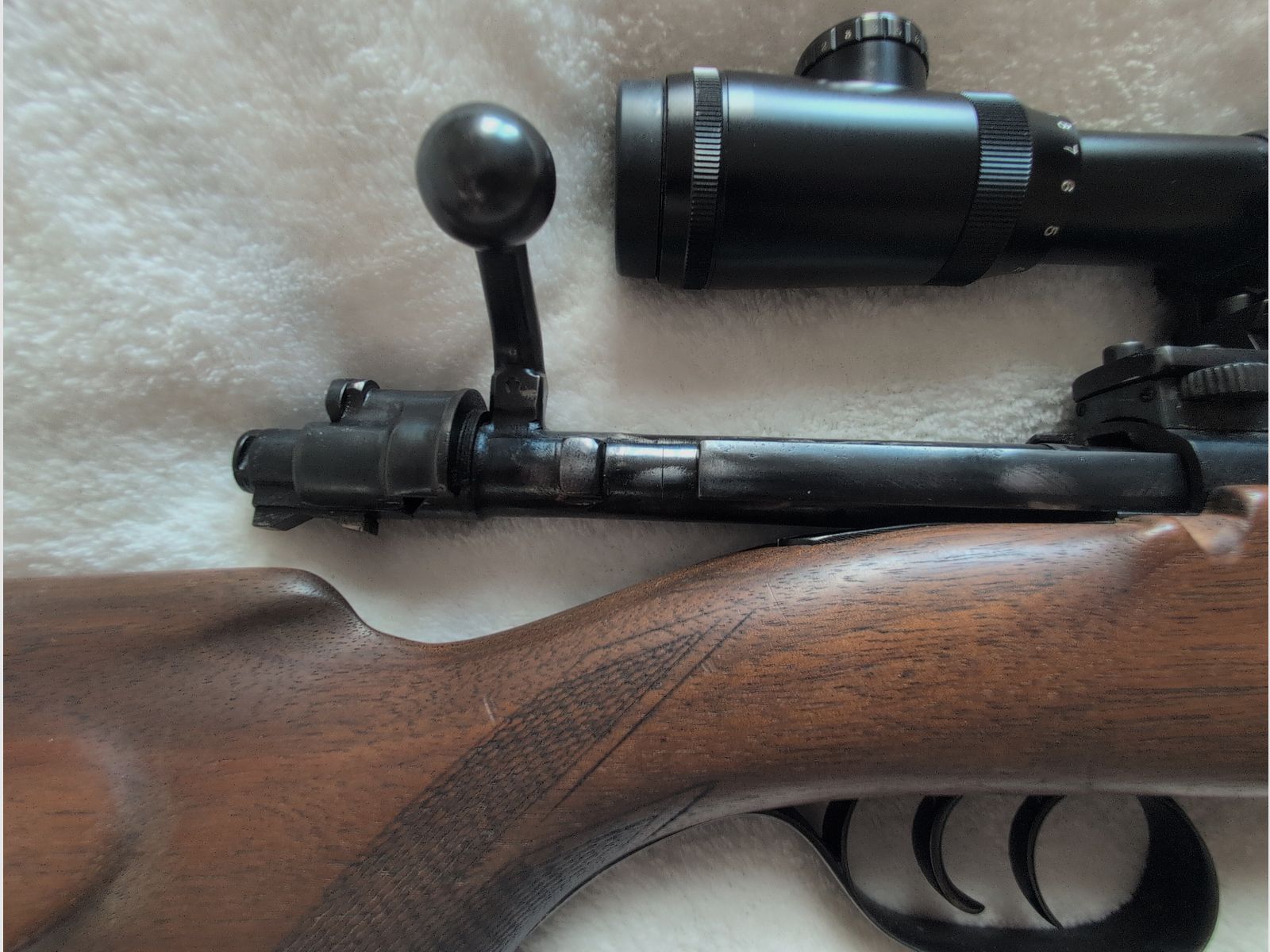 Jagdrepetierer mit K 98 System, Linksschaft, 9,3 x 62