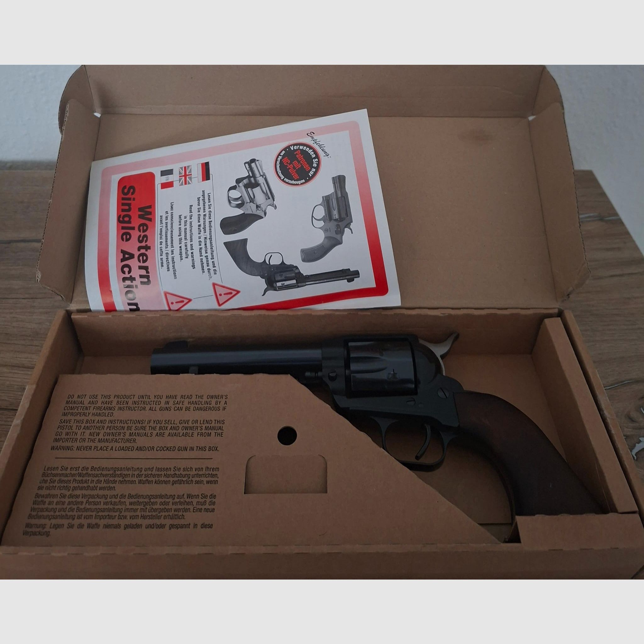 Weihrauch Western de acción simple ptb 883