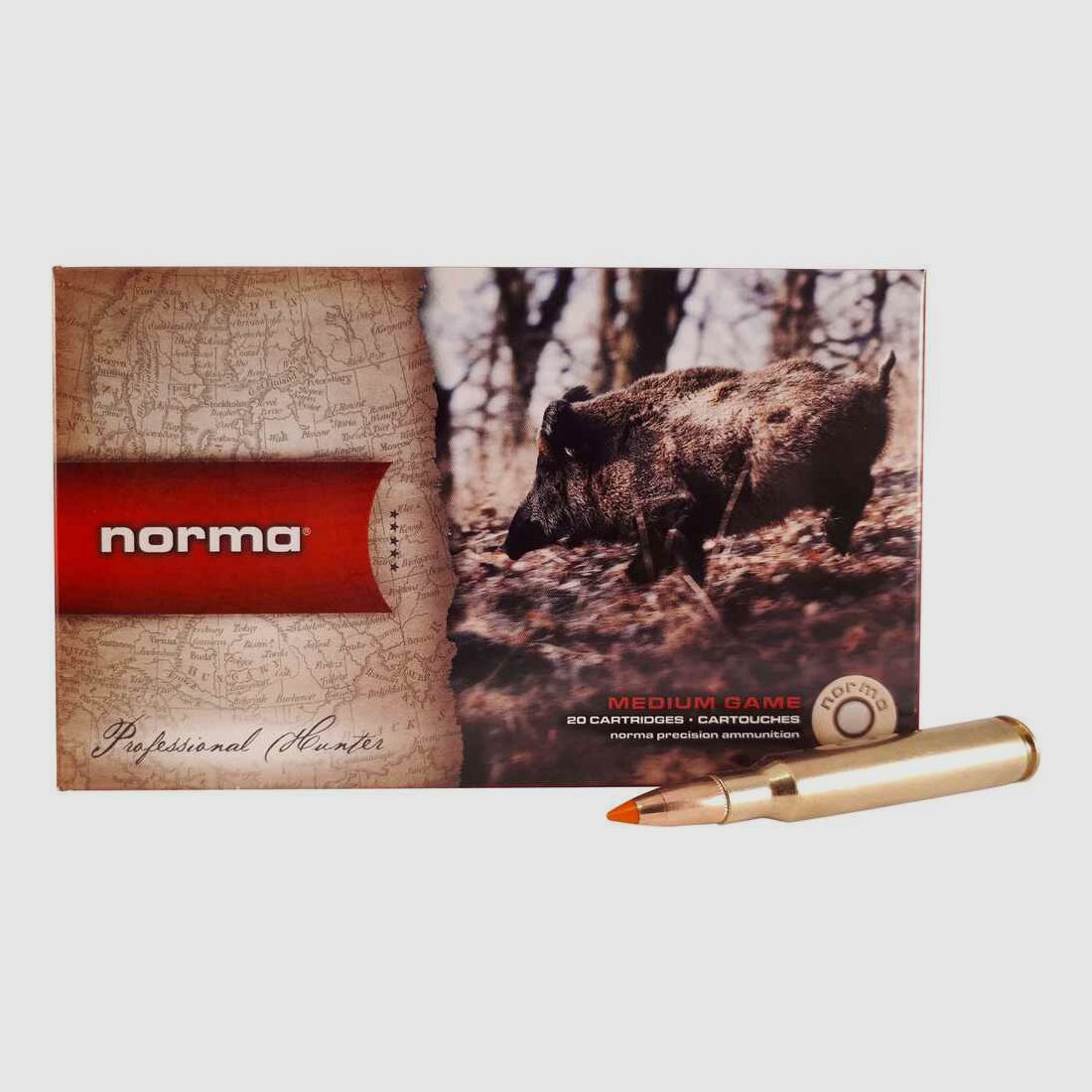 7x64 Tipstrike 10,4g/160grs. Norma