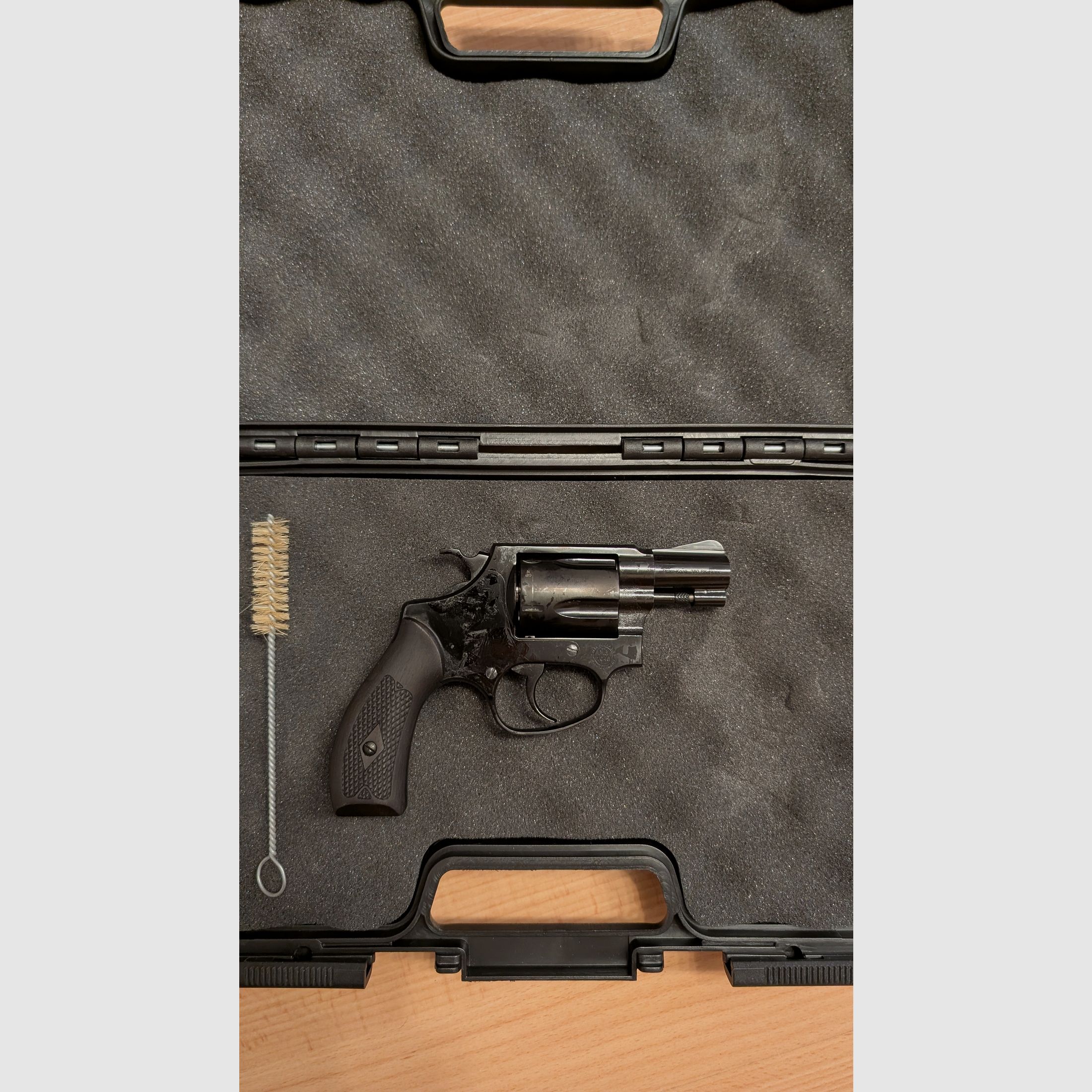 Steel Scorpion 9mm RK hochglanz Brüniert WIE NEU