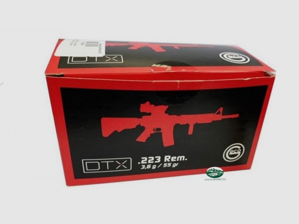 GECO Munition Kal.223 Rem DTX FMJ 55gr Packung 150 Stk.